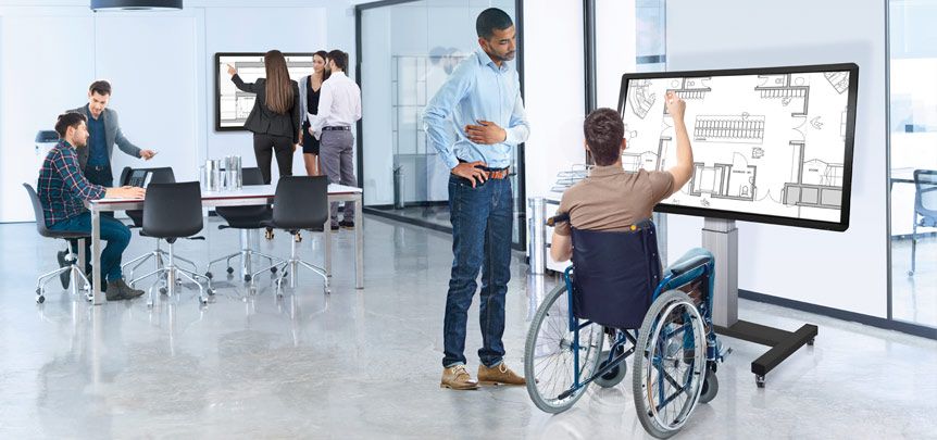 écran interactif SpeechiTouch 70 pouces